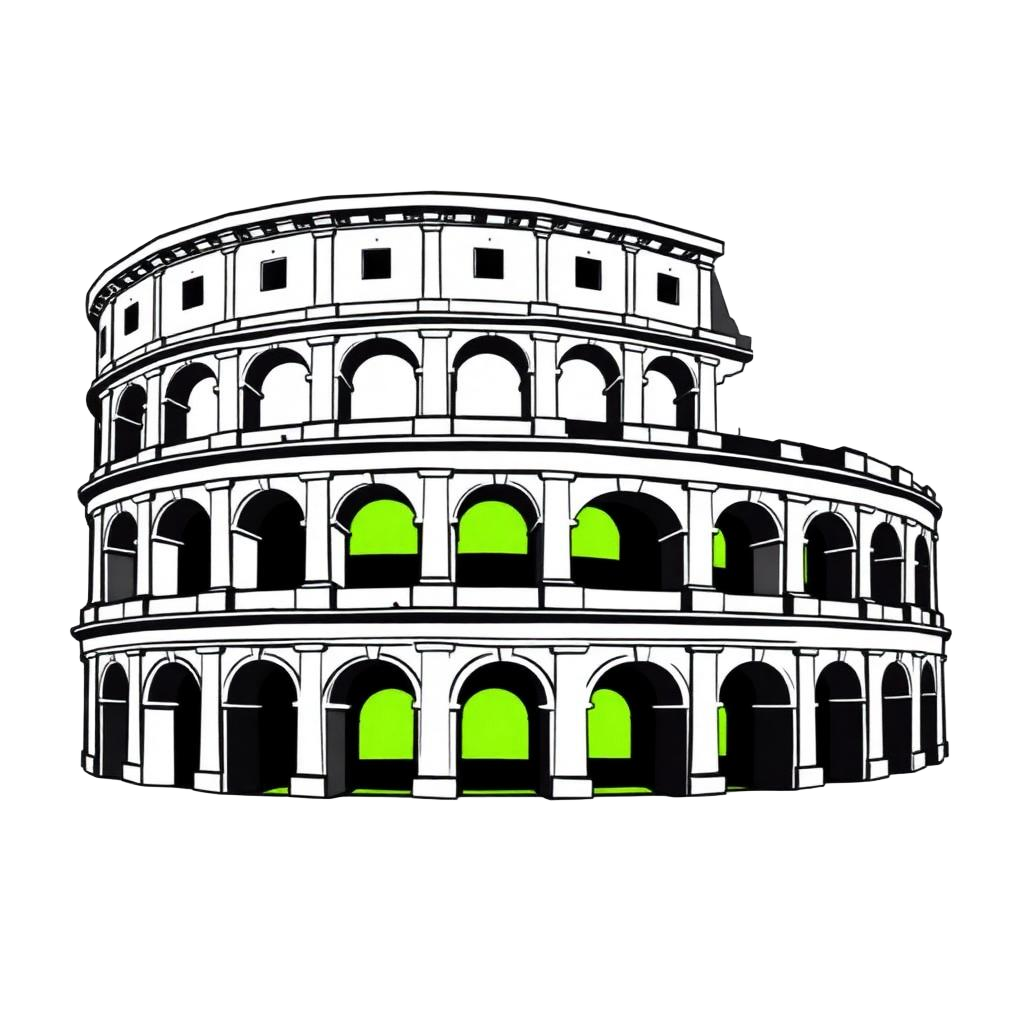 Colosseum illustration